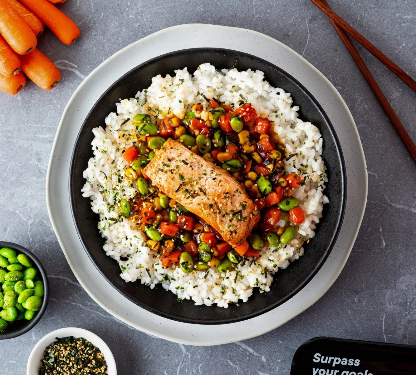 Rijst - Zalm Teriyaki [BULK]